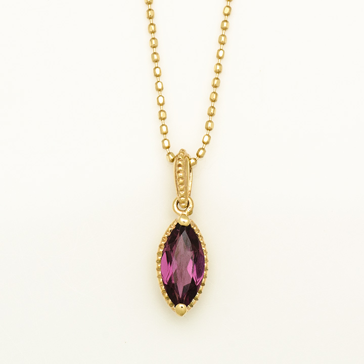umu -アム- FINE JEWELRY STUIDIOK10 ロードライトガーネット ペンダントトップ 「beato」pn0698_m.jpg