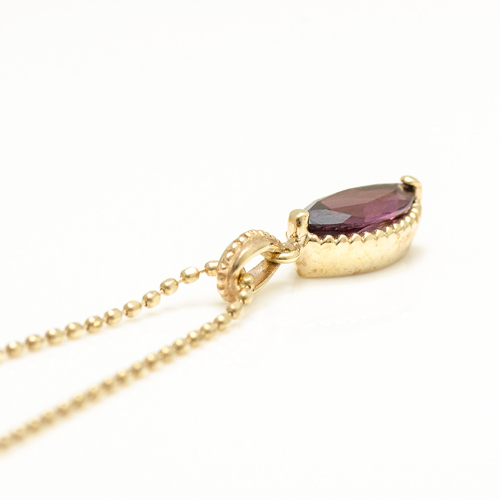 umu -アム- FINE JEWELRY STUIDIOK10 ロードライトガーネット ペンダントトップ 「beato」pn0698_s.jpg