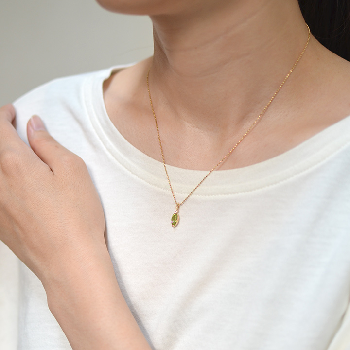 umu -アム- FINE JEWELRY STUIDIOK10 ペリドット ペンダントトップ 「beato」pn0699_i3.jpg