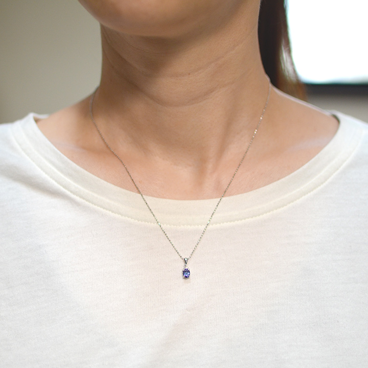 umu -アム- FINE JEWELRY STUIDIOK18 タンザナイト ダイヤモンド ペンダントトップ 「calzare」pn0700_i2.jpg