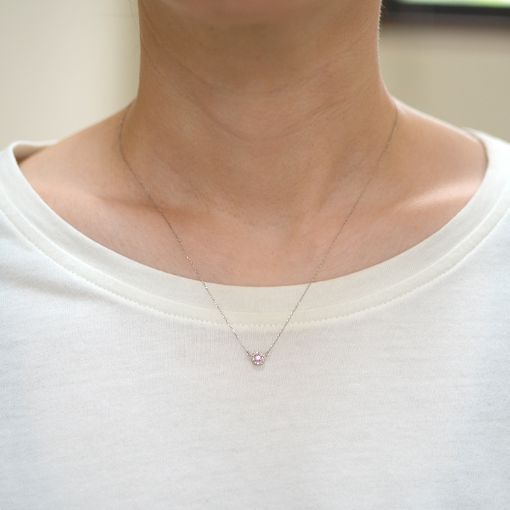 umu -アム- FINE JEWELRY STUIDIOPT900 ロードクロサイト ダイヤモンド ネックレス 「notte」pn0704_i2.jpg