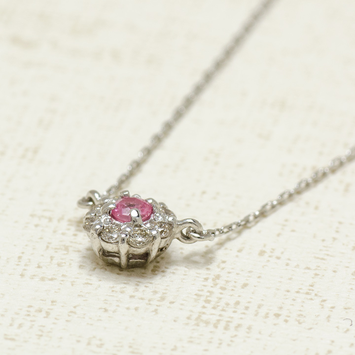 umu -アム- FINE JEWELRY STUIDIOPT900 ロードクロサイト ダイヤモンド ネックレス 「notte」pn0704_kanban2.jpg