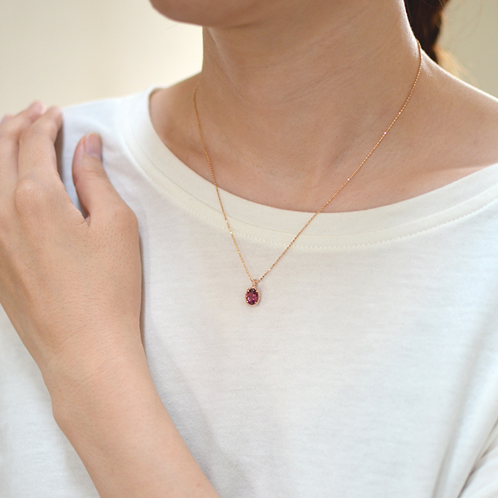 umu -アム- FINE JEWELRY STUIDIOK10 ピンクトルマリン ペンダントトップ 「fresco」pn0707_i3.jpg