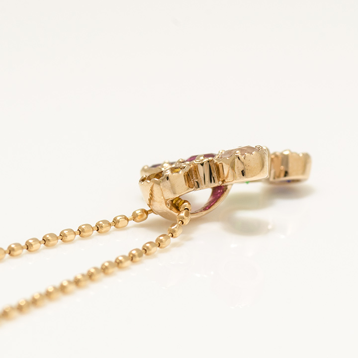 umu -アム- FINE JEWELRY STUIDIOK18 スイートベリー クロスモチーフ ペンダントトップ 「dolce」pn0712_s.jpg