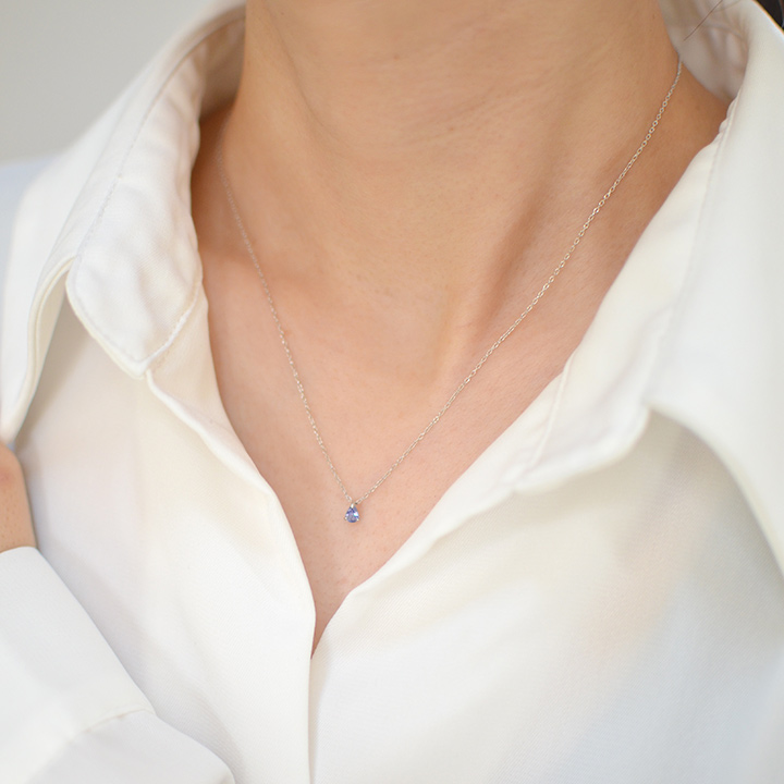 umu -アム- FINE JEWELRY STUIDIOK18 タンザナイト ペンダント 「sgrondare」pn0720_i3.jpg