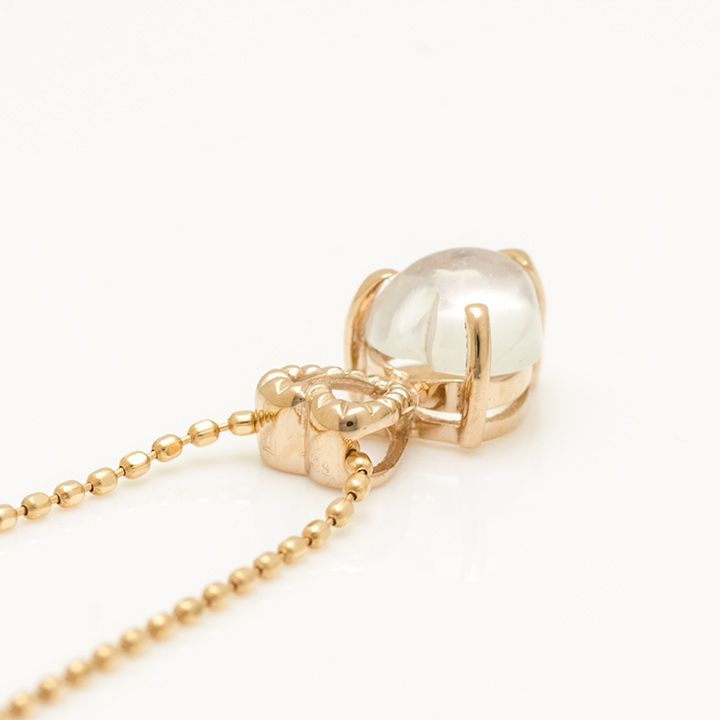 umu -アム- FINE JEWELRY STUIDIOK18 ブルームーンストーン カボッション ペントップ 「tipetto」pn0724_s.jpg