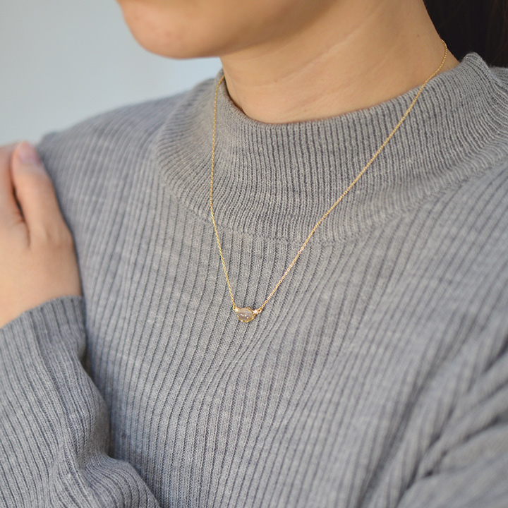 umu -アム- FINE JEWELRY STUIDIOシリマナイトキャッツアイ ダイヤモンド ネックレス「giocare」pn0730_i3.jpg