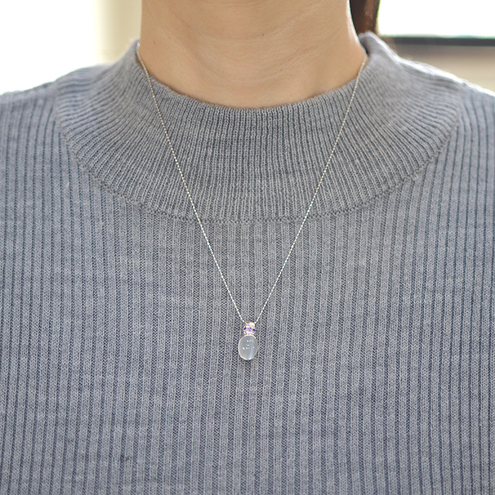 umu -アム- FINE JEWELRY STUIDIOムーンストーン アメシスト ペンダントトップpn0731_i2.jpg