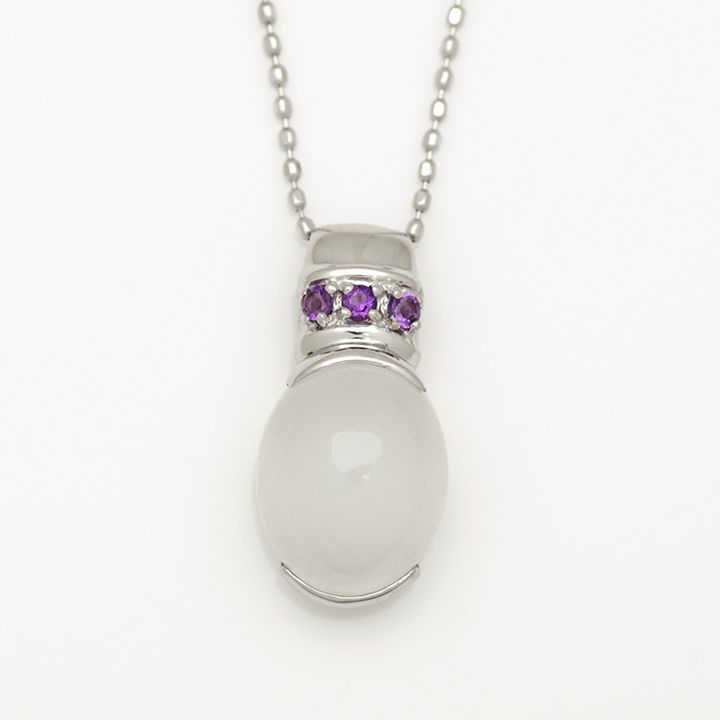 umu -アム- FINE JEWELRY STUIDIOムーンストーン アメシスト ペンダントトップpn0731_m.jpg
