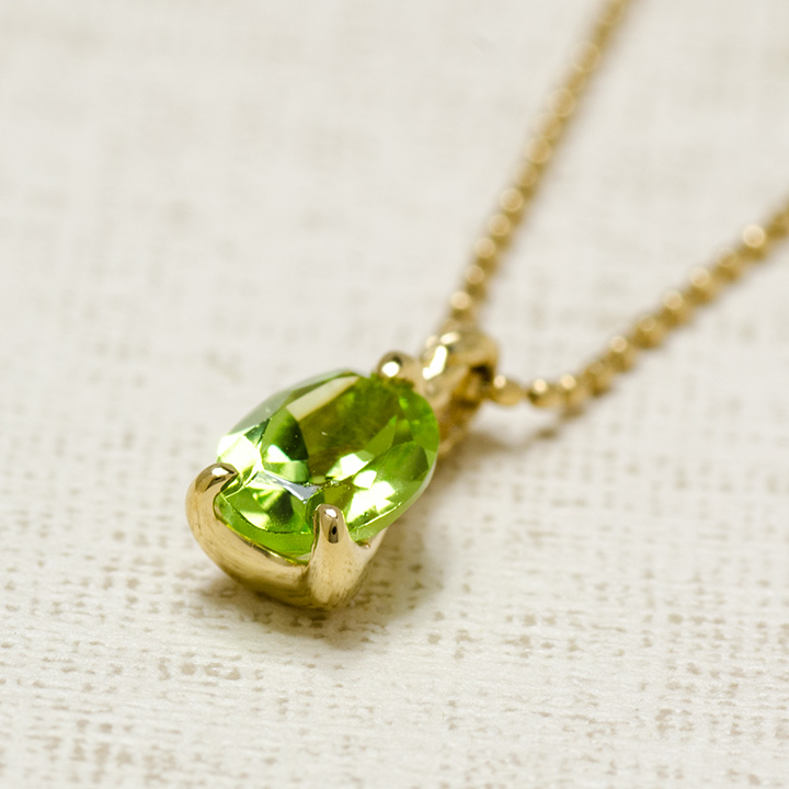 umu -アム- FINE JEWELRY STUIDIOK18 ペリドット ペンダントトップ 「naturale」pn0736_kanban2.jpg