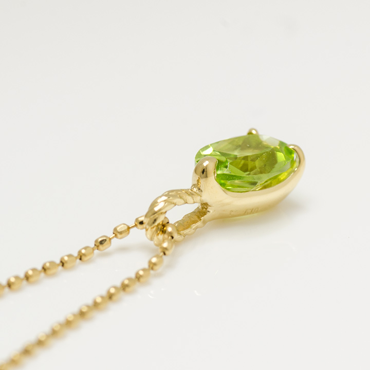 umu -アム- FINE JEWELRY STUIDIOK18 ペリドット ペンダントトップ 「naturale」pn0736_s.jpg