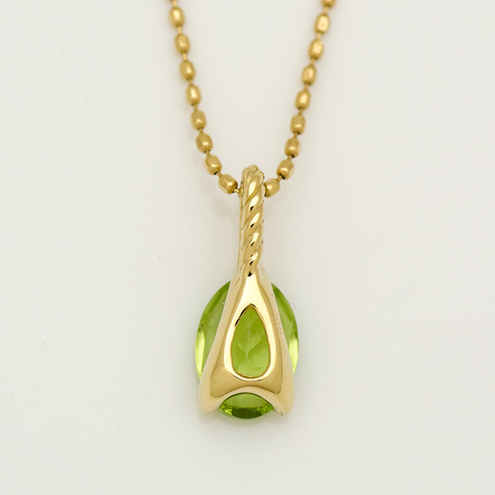 umu -アム- FINE JEWELRY STUIDIOK18 ペリドット ペンダントトップ 「naturale」pn0736_u.jpg