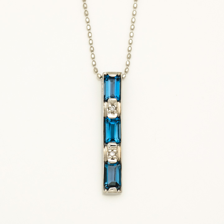 umu -アム- FINE JEWELRY STUIDIOK10 ロンドンブルートパーズ ダイヤモンド ペントップ 「lucente」pn0737_m.jpg