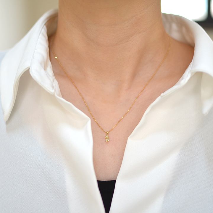 umu -アム- FINE JEWELRY STUIDIOK18 グロッシュラーライトガーネット ペントップ 「calzare」pn0751_i2.jpg