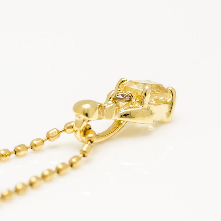 umu -アム- FINE JEWELRY STUIDIOK18 グロッシュラーライトガーネット ペントップ 「calzare」pn0751_s.jpg