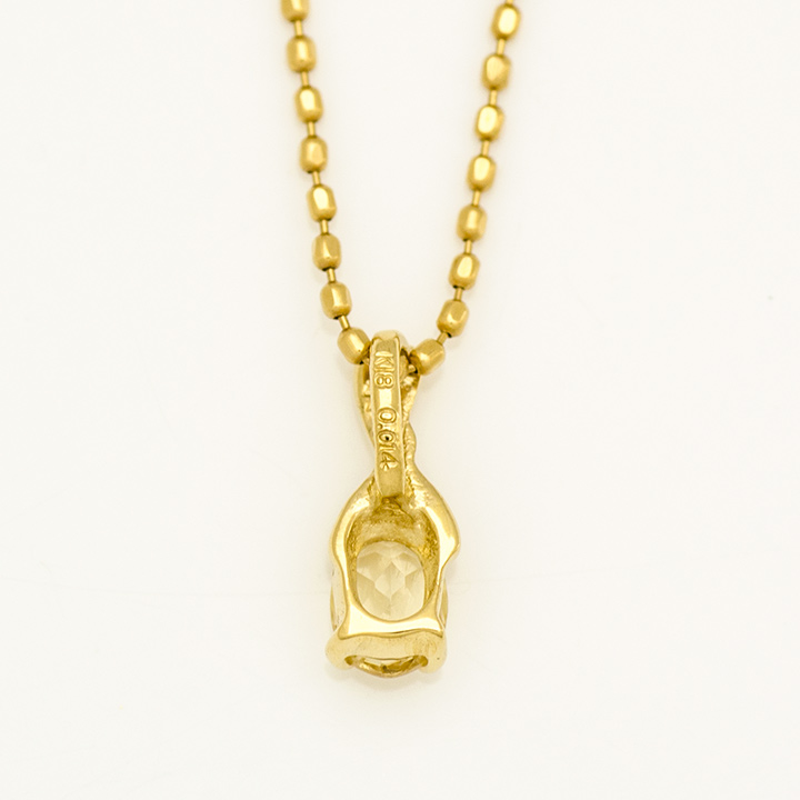 umu -アム- FINE JEWELRY STUIDIOK18 グロッシュラーライトガーネット ペントップ 「calzare」pn0751_u.jpg