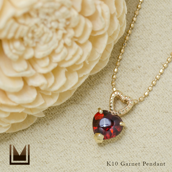 umu -アム- FINE JEWELRY STUIDIOK10 ガーネット ペンダントトップ 「tipetto」pn0755_1.jpg