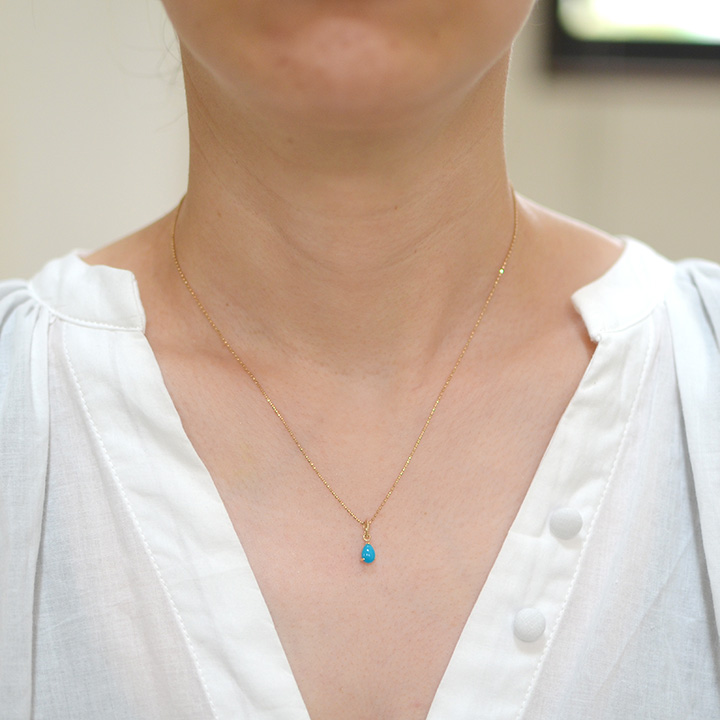 umu -アム- FINE JEWELRY STUIDIOK10 ターコイズ ペンダントトップpn0759_i2.jpg