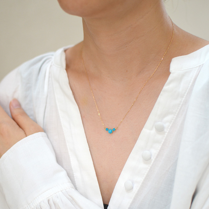 K10 ターコイズ ネックレス[商品番号:PN0760] | umu -アム- FINE