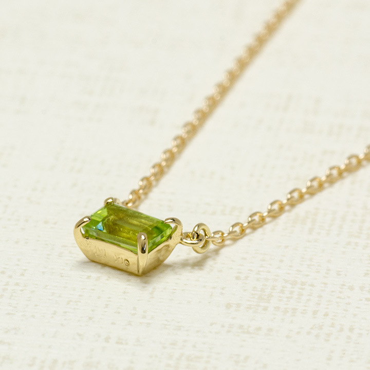umu -アム- FINE JEWELRY STUIDIOペリドット ネックレス 「formella」pn0762_kanban2.jpg