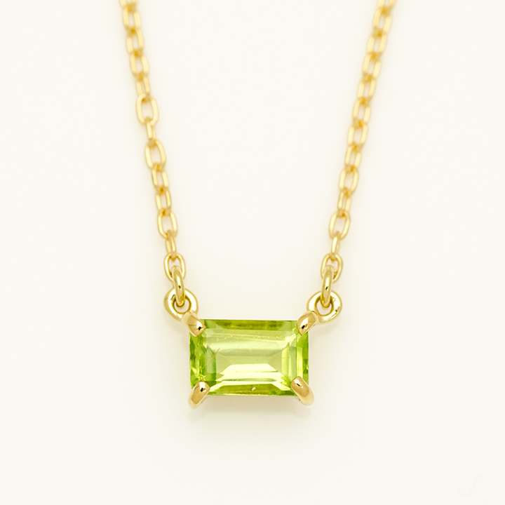 umu -アム- FINE JEWELRY STUIDIOペリドット ネックレス 「formella」pn0762_m.jpg