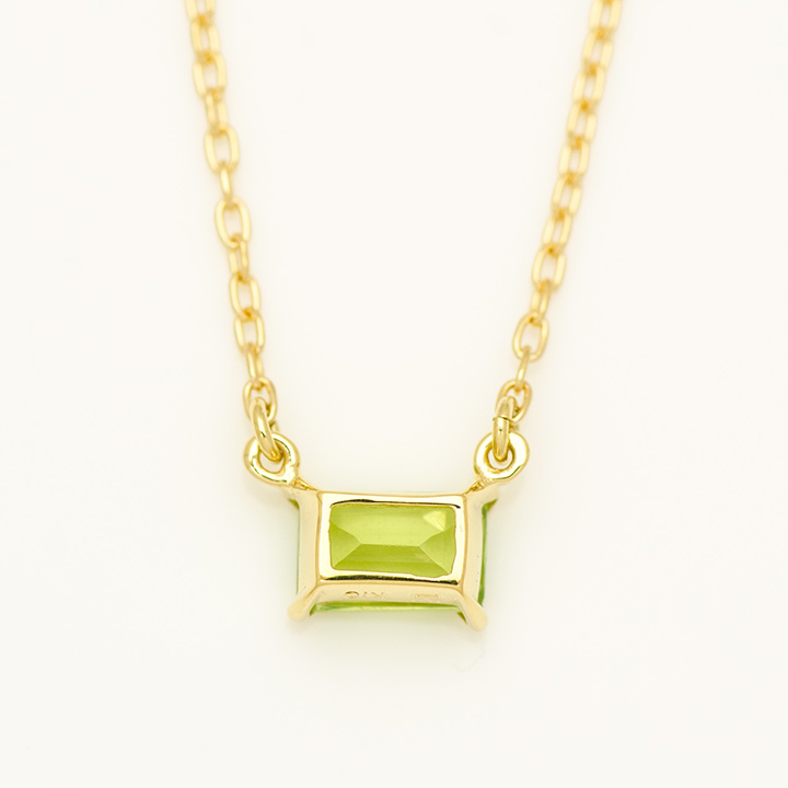 umu -アム- FINE JEWELRY STUIDIOペリドット ネックレス 「formella」pn0762_u.jpg