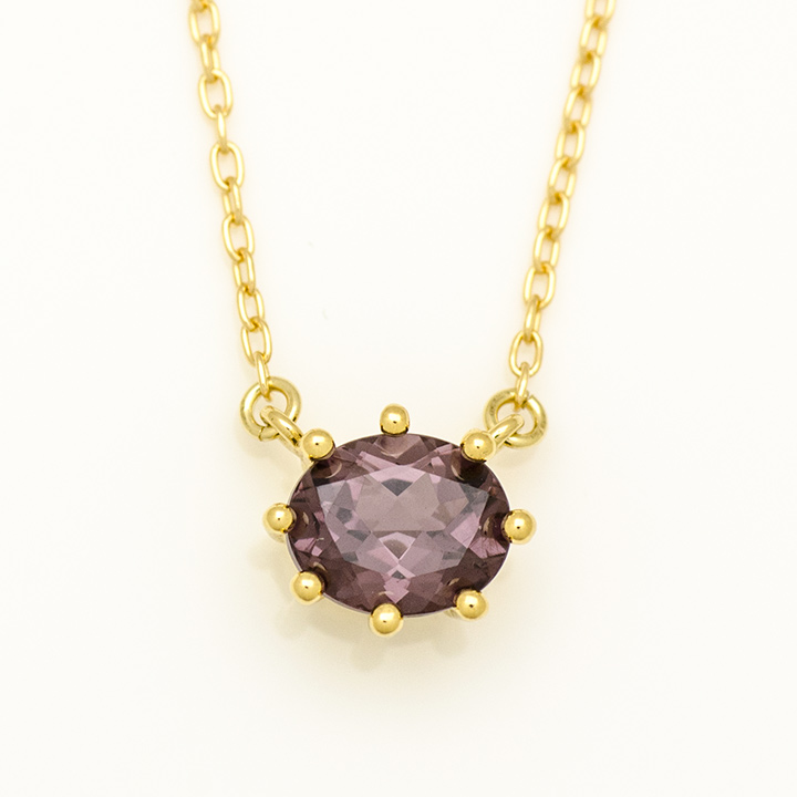 umu -アム- FINE JEWELRY STUIDIOカラーチェンジガーネット ネックレス 「santo」pn0764_m.jpg