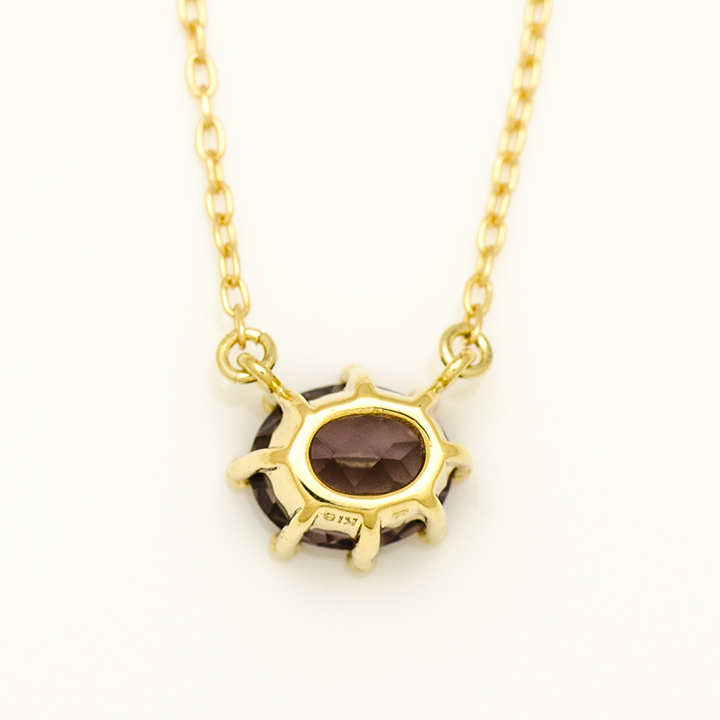 umu -アム- FINE JEWELRY STUIDIOカラーチェンジガーネット ネックレス 「santo」pn0764_u.jpg