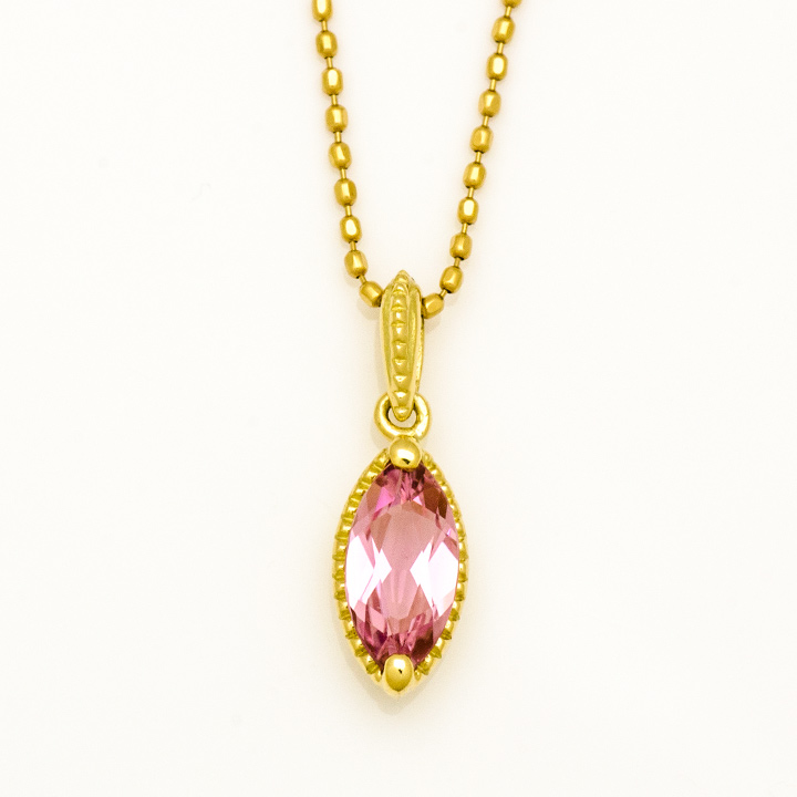 umu -アム- FINE JEWELRY STUIDIOK18 ピンクトルマリン ペンダントトップ 「beato」pn0768_m.jpg