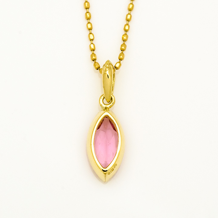 umu -アム- FINE JEWELRY STUIDIOK18 ピンクトルマリン ペンダントトップ 「beato」pn0768_u.jpg