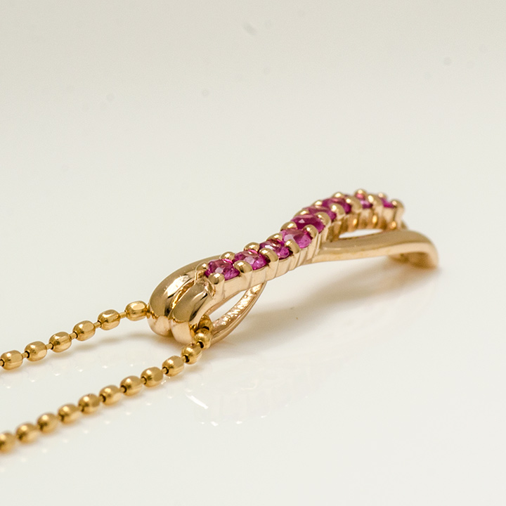 umu -アム- FINE JEWELRY STUIDIOK18 ピンクサファイア ペンダントトップpn0771_s.jpg