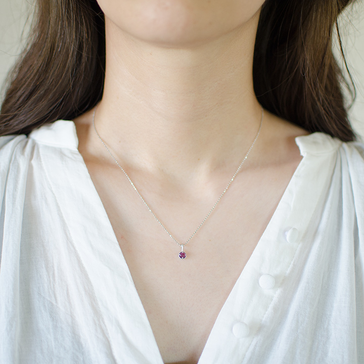 umu -アム- FINE JEWELRY STUIDIOK18 カボション アメシスト ペンダントトップ 「amaretto」pn0773_i2.jpg