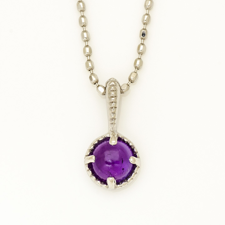umu -アム- FINE JEWELRY STUIDIOK18 カボション アメシスト ペンダントトップ 「amaretto」pn0773_m.jpg
