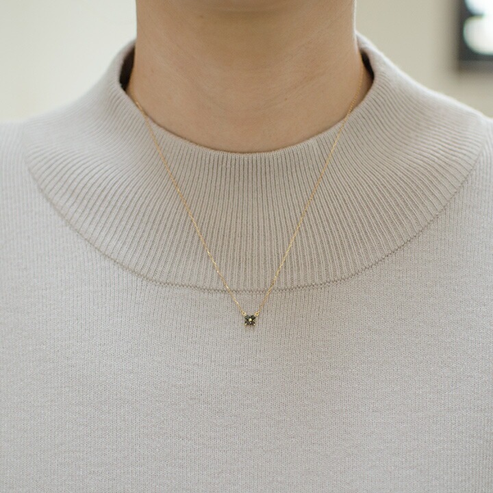 umu -アム- FINE JEWELRY STUIDIOブラックダイヤモンド フラワーモチーフネックレス 「arte」pn0780_i2.jpg