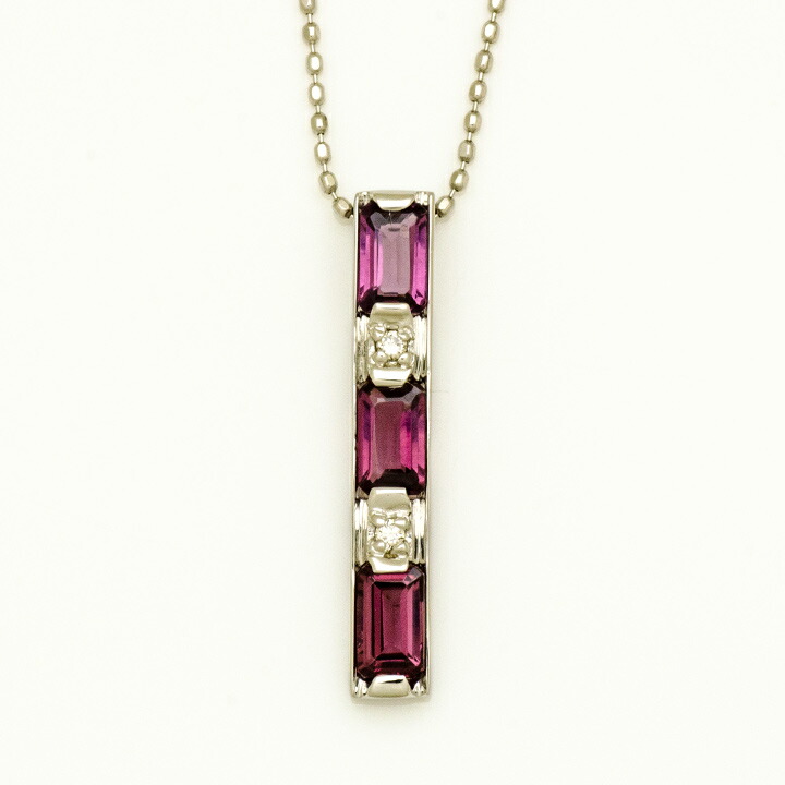 umu -アム- FINE JEWELRY STUIDIOロードライトガーネット ペンダントトップ 「lucente」pn0784_m2.jpg