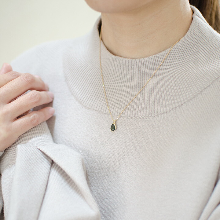 umu -アム- FINE JEWELRY STUIDIOグリーンサファイア ペンダントトップpn0786_i3.jpg