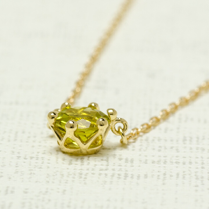 umu -アム- FINE JEWELRY STUIDIOカナリートルマリン ネックレス 「reginetta」pn0787_kanban2.jpg