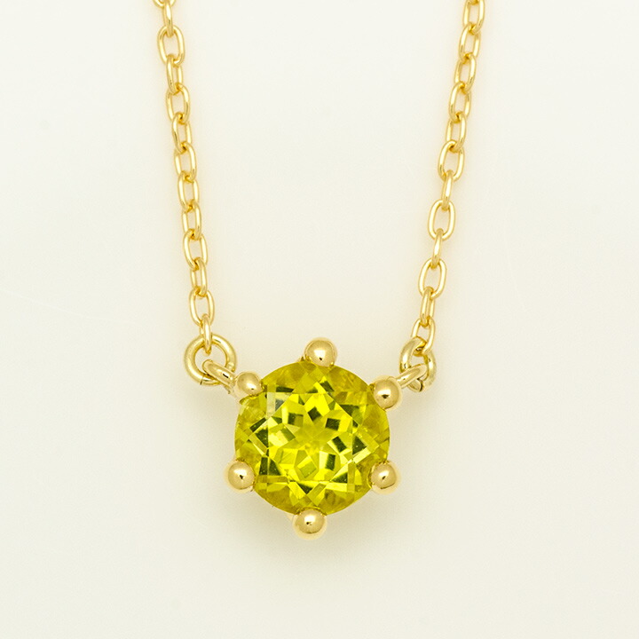 umu -アム- FINE JEWELRY STUIDIOカナリートルマリン ネックレス 「reginetta」pn0787_m2.jpg