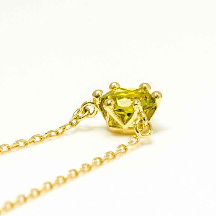 umu -アム- FINE JEWELRY STUIDIOカナリートルマリン ネックレス 「reginetta」pn0787_s2.jpg