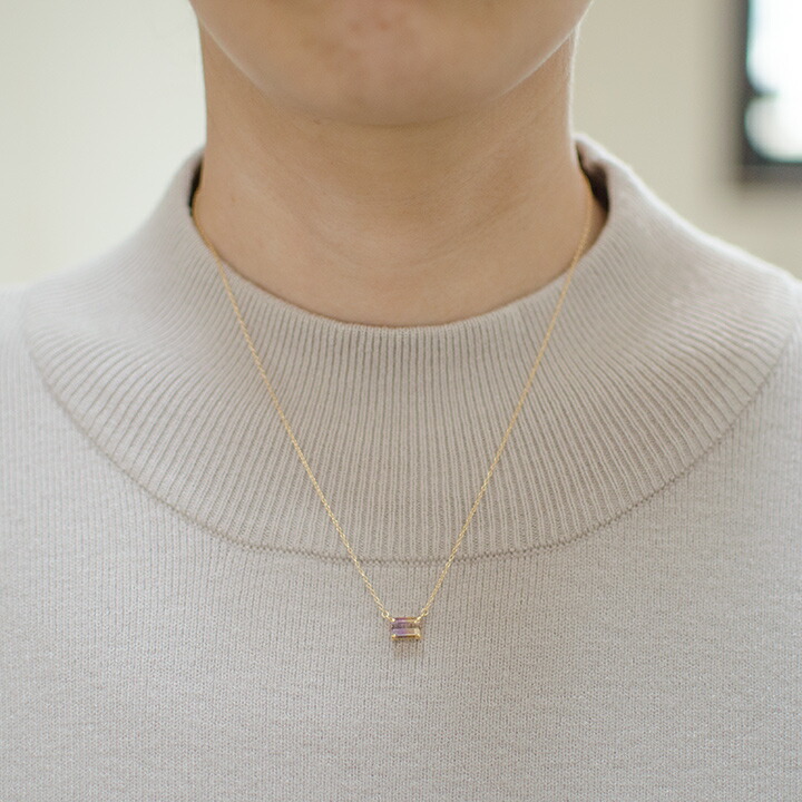 umu -アム- FINE JEWELRY STUIDIOアメトリン ネックレス 「formella」pn0788_i2.jpg