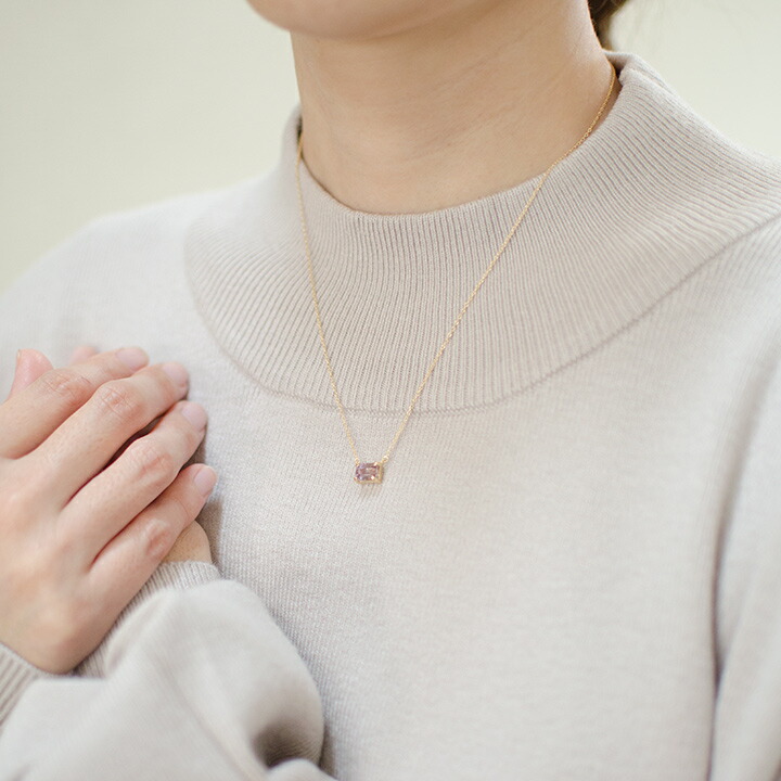 umu -アム- FINE JEWELRY STUIDIOアメトリン ネックレス 「formella」pn0788_i3.jpg