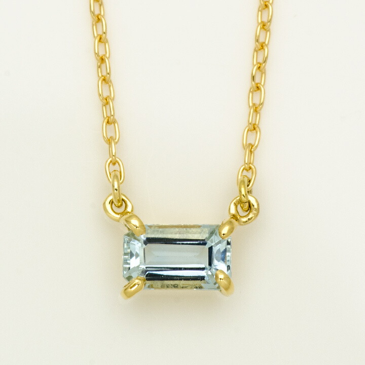umu -アム- FINE JEWELRY STUIDIOアクアマリン ネックレス 「formella」pn0792_m2.jpg