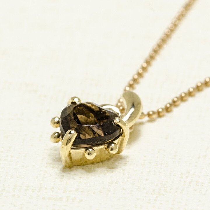 umu -アム- FINE JEWELRY STUIDIOスモーキークォーツ ハート ペンダントトップpn0794_kanban2.jpg