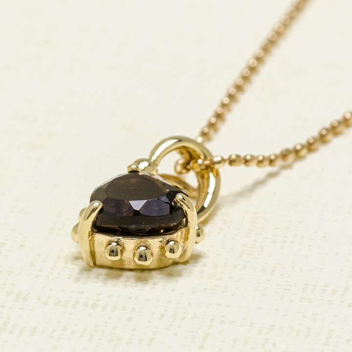 umu -アム- FINE JEWELRY STUIDIOスモーキークォーツ ハート ペンダントトップpn0796_kanban2.jpg