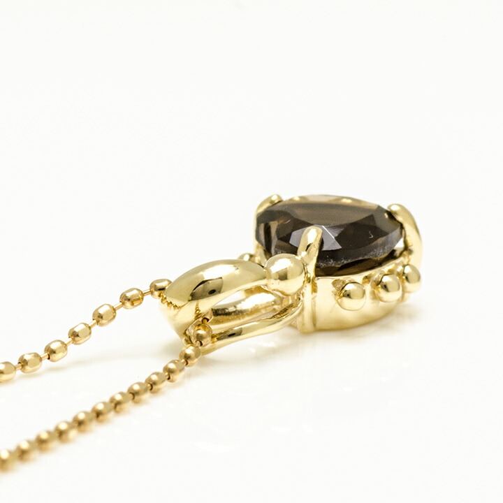 umu -アム- FINE JEWELRY STUIDIOスモーキークォーツ ハート ペンダントトップpn0796_s2.jpg