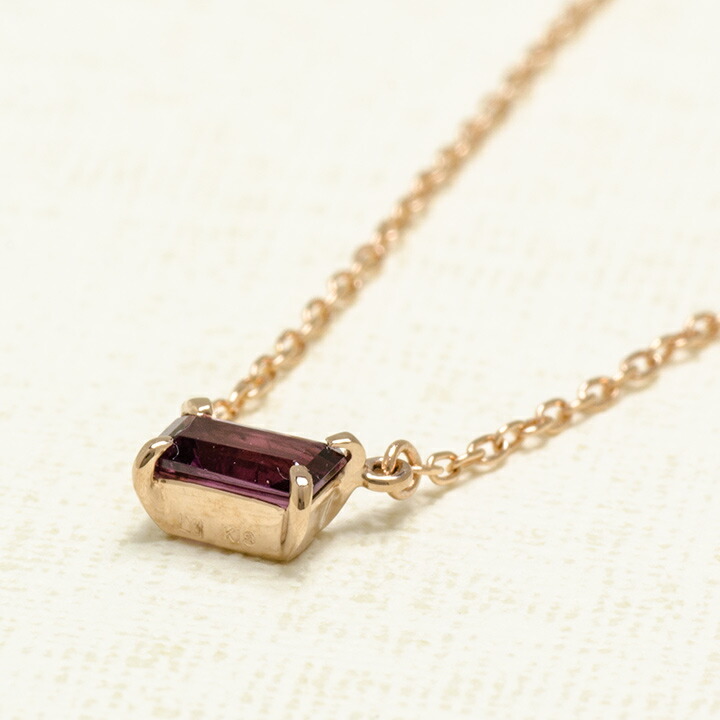 umu -アム- FINE JEWELRY STUIDIOロードライトガーネット ネックレス 「formella」pn0798_kanban2.jpg