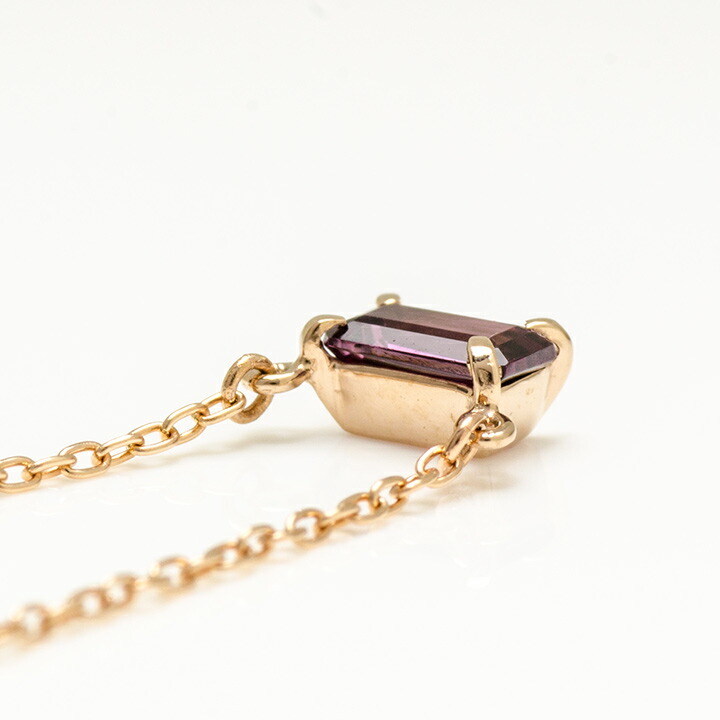 umu -アム- FINE JEWELRY STUIDIOロードライトガーネット ネックレス 「formella」pn0798_s2.jpg