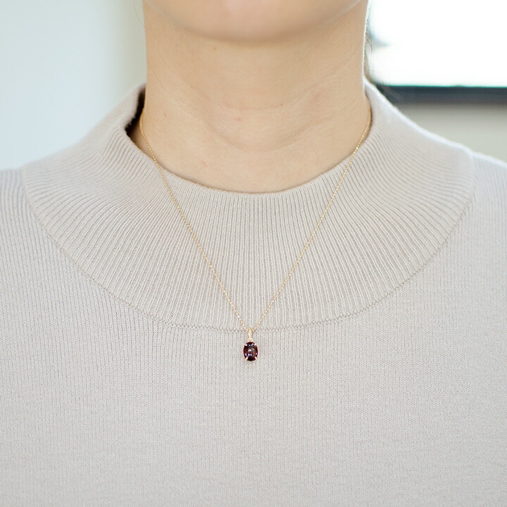 umu -アム- FINE JEWELRY STUIDIOガーネット ペンダントトップ 「bagliore」pn0799_i2.jpg