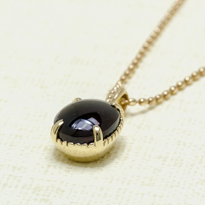 umu -アム- FINE JEWELRY STUIDIOガーネット ペンダントトップ 「bagliore」pn0799_kanban2.jpg