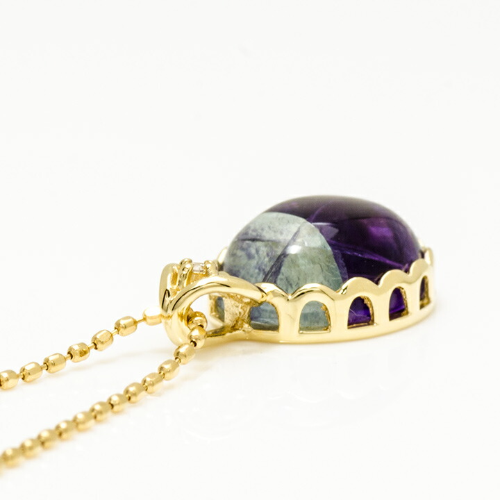 umu -アム- FINE JEWELRY STUIDIOフローライト ダイヤモンド ペンダントトップ 「doma」pn0800_s.jpg